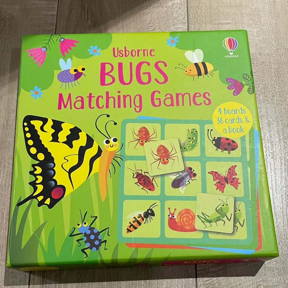 Usborne Bugs Matching Game
